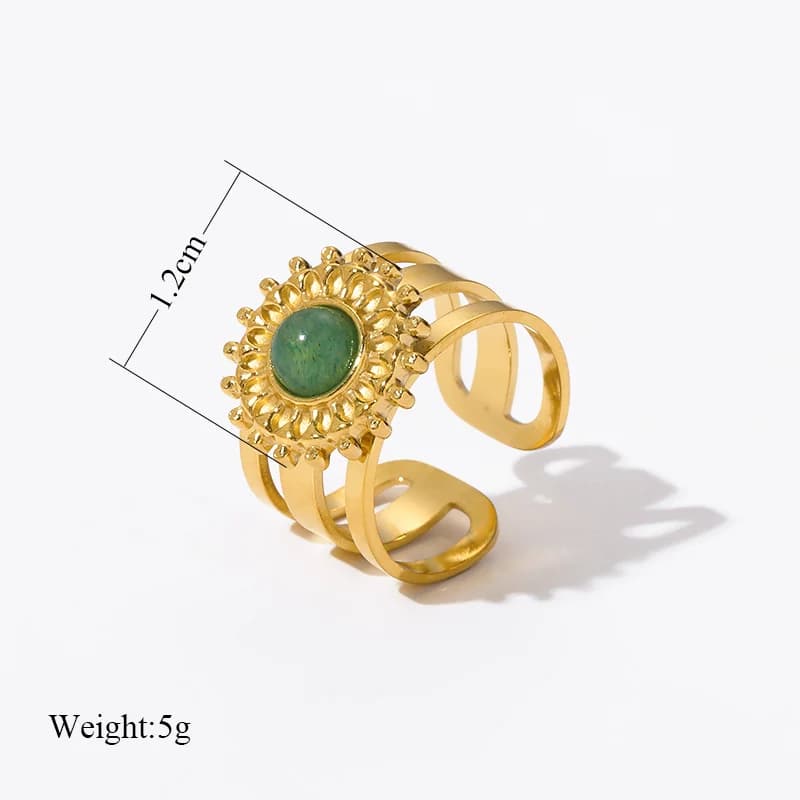 Gold Vintage Cuff Rings